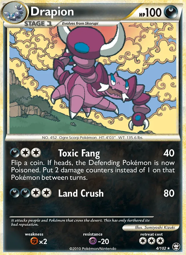 Drapion #4/102