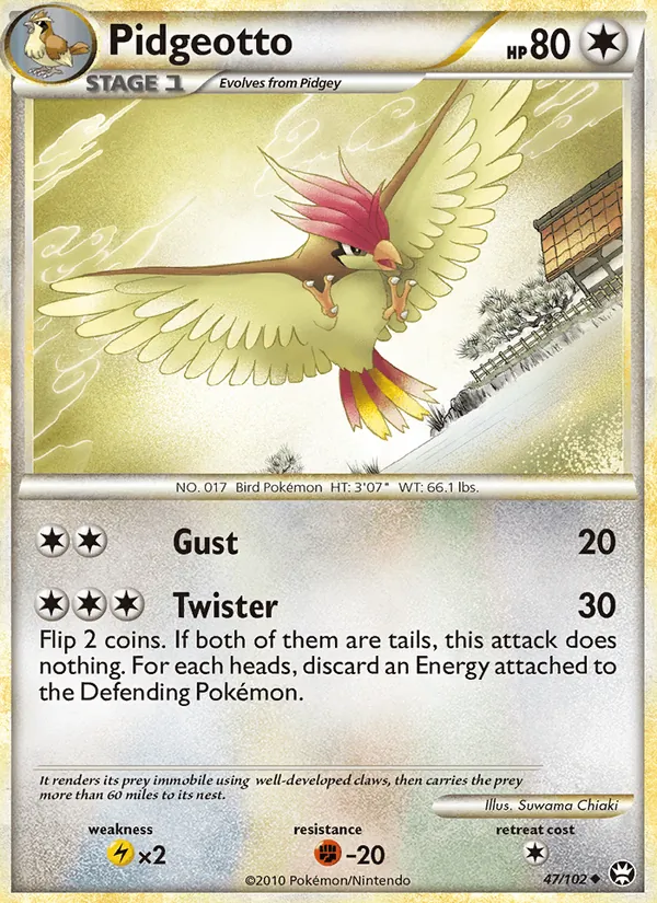 Pidgeotto #47/102