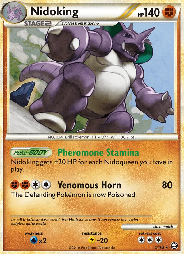 Nidoking #6/102