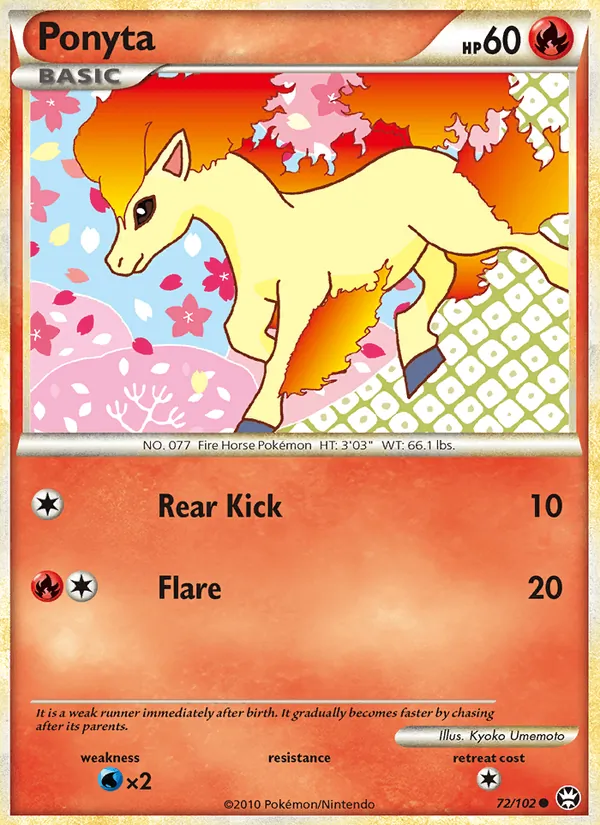 Ponyta #72/102