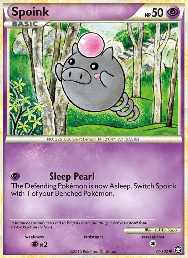 Spoink #77/102