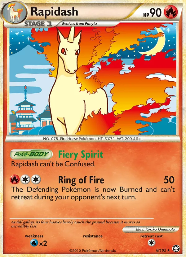 Rapidash #8/102