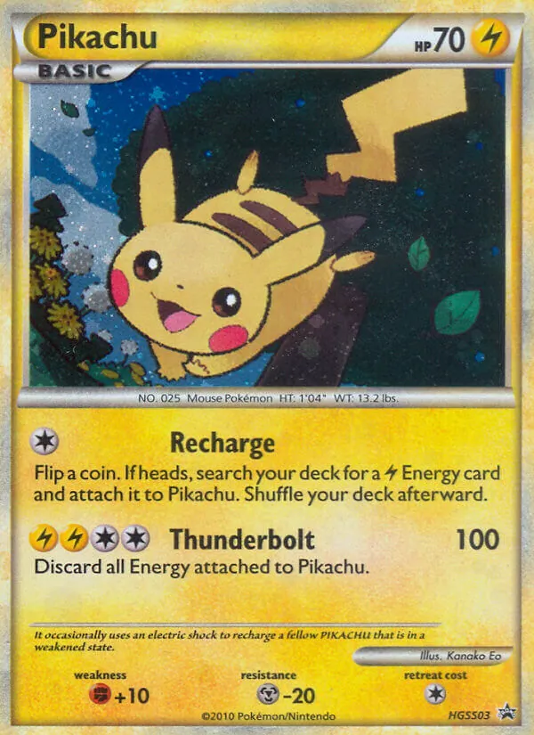 Pikachu #HGSS03/25