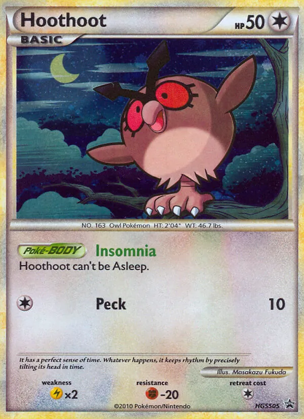 Hoothoot #HGSS05/25