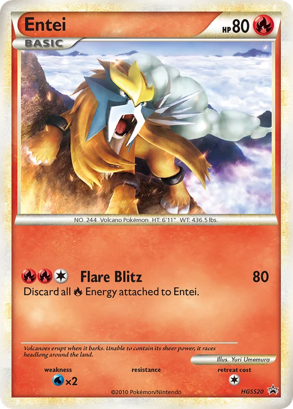 Entei #HGSS20/25