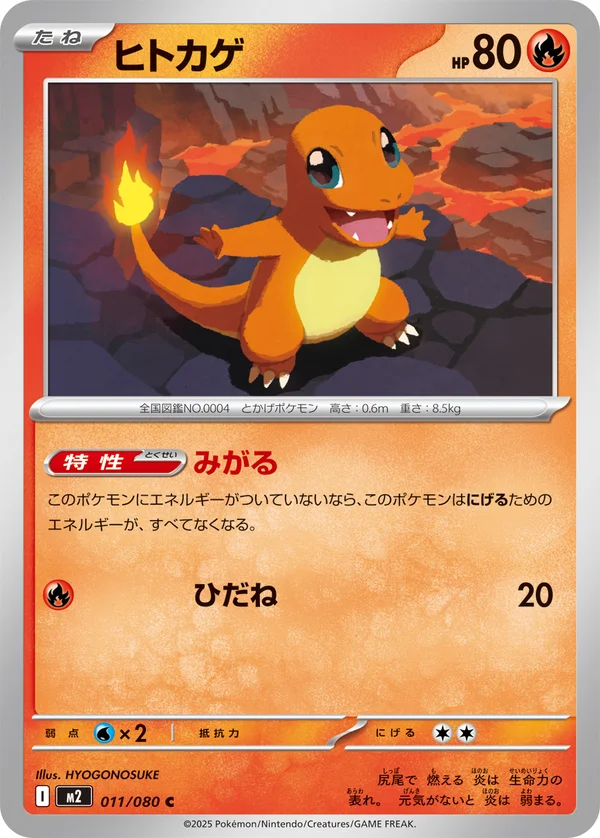 ヒトカゲ #11/80
