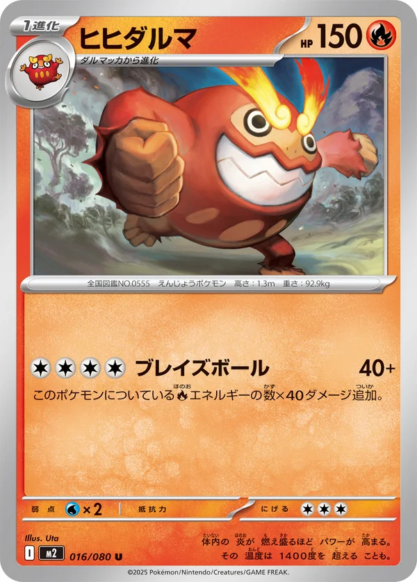 ヒヒダルマ #16/80