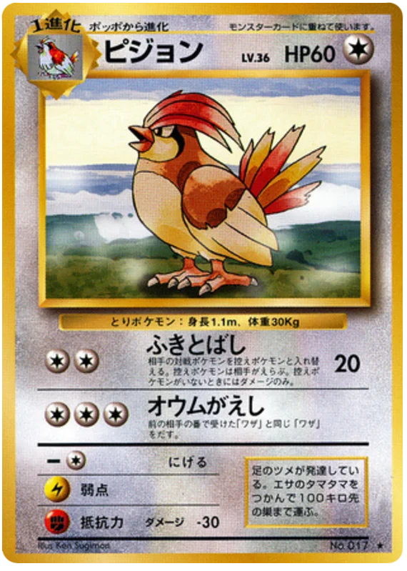 ピジョン #66/102