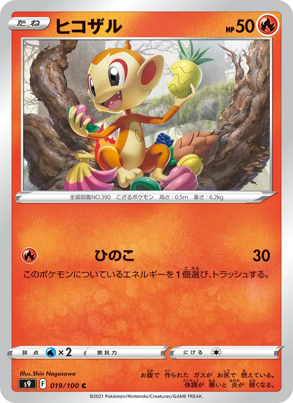 ヒコザル #19/100