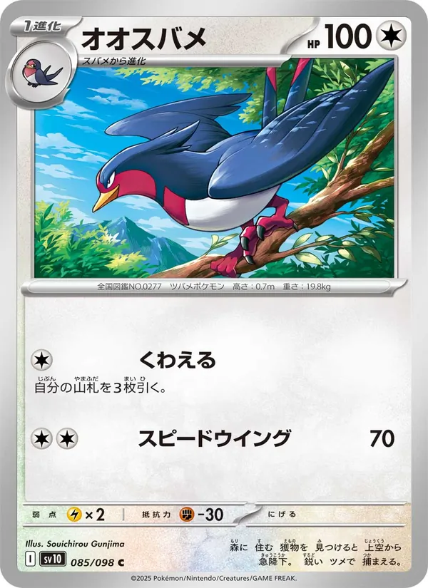 オオスバメ #85/98