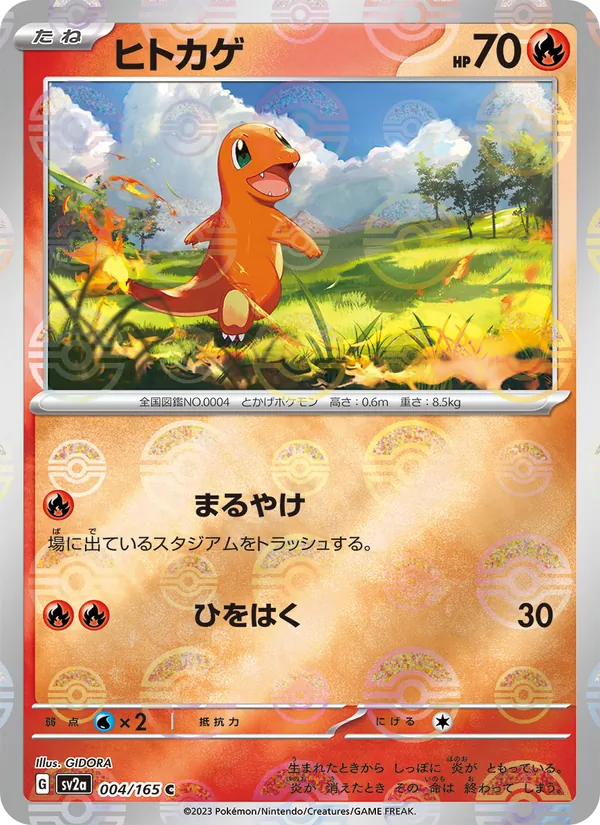 ヒトカゲ #4/165
