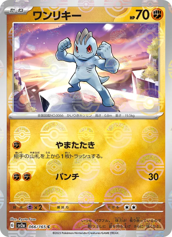 ワンリキー #66/165