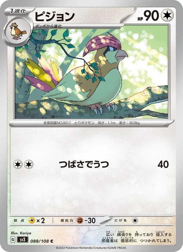 ピジョン #88/108