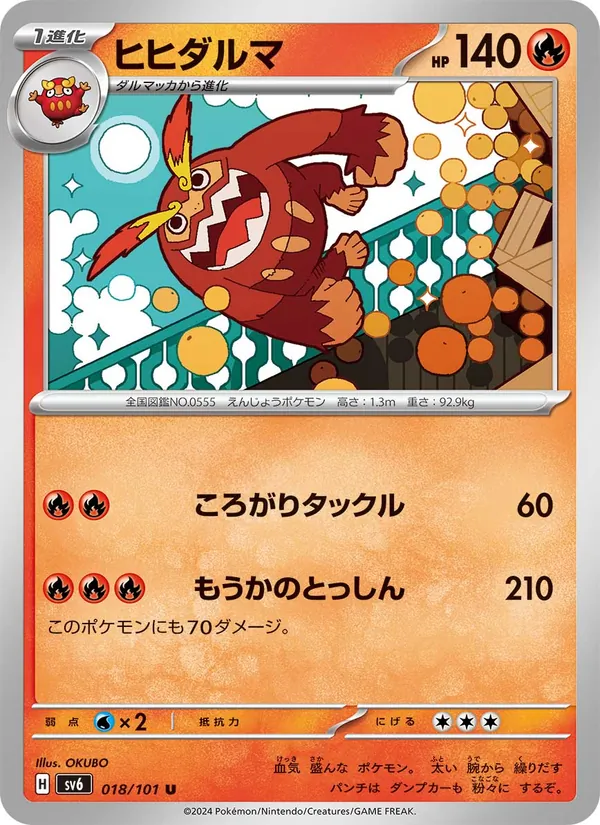 ヒヒダルマ #18/101