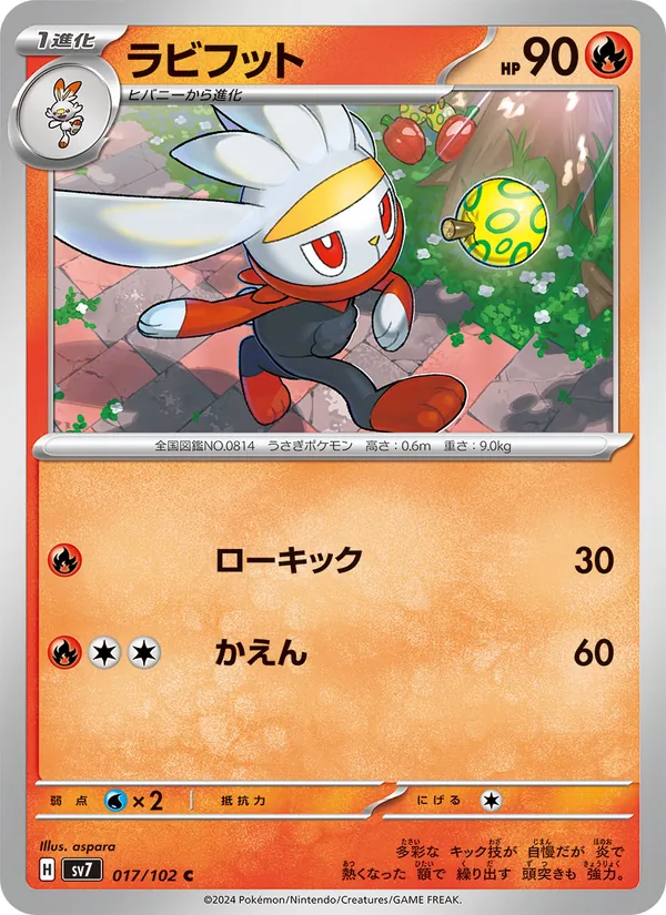 ラビフット #17/102