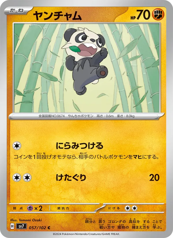 ヤンチャム #57/102