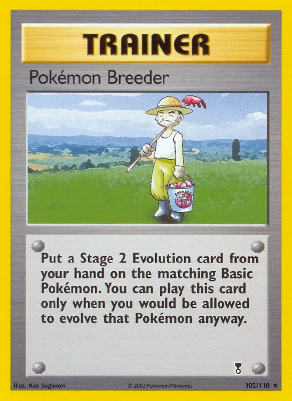 Pokémon Breeder, Legendary Collection #102/110