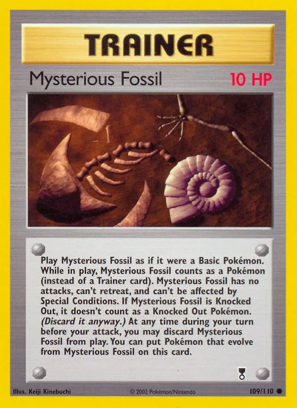 Mysterious Fossil, Legendary Collection #109/110