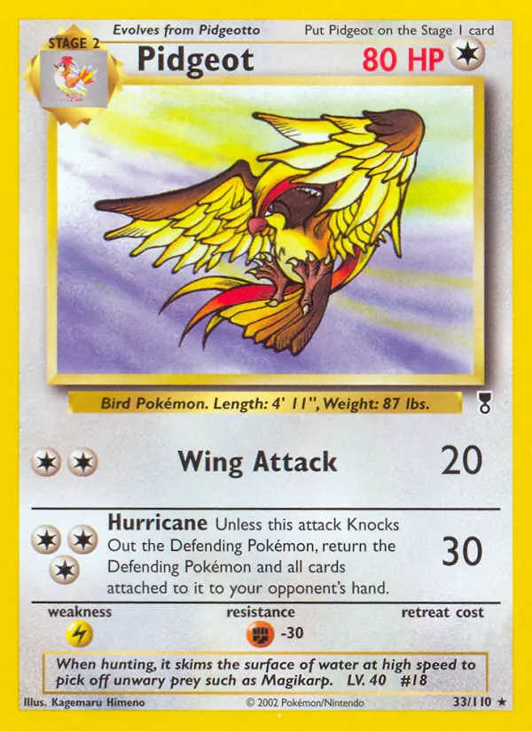 Pidgeot #33/110