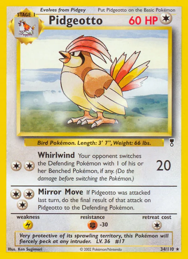 Pidgeotto #34/110