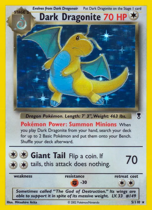 Dark Dragonite #5/110