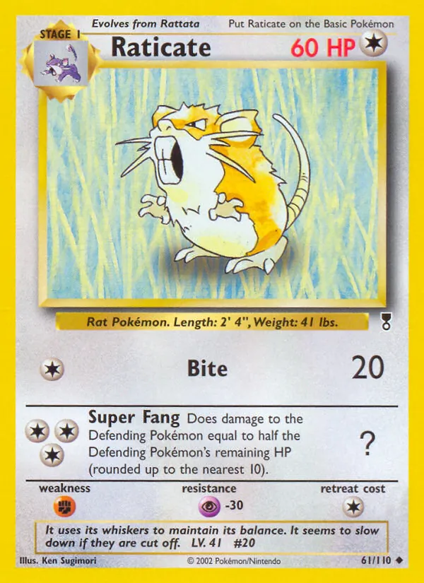 Raticate #61/110