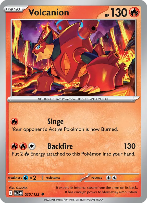 Volcanion #25/132