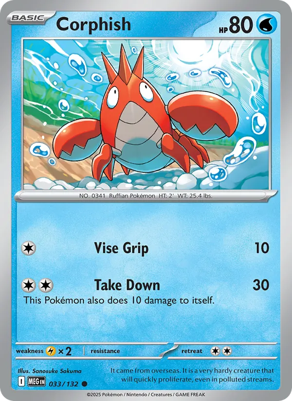 Corphish #33/132