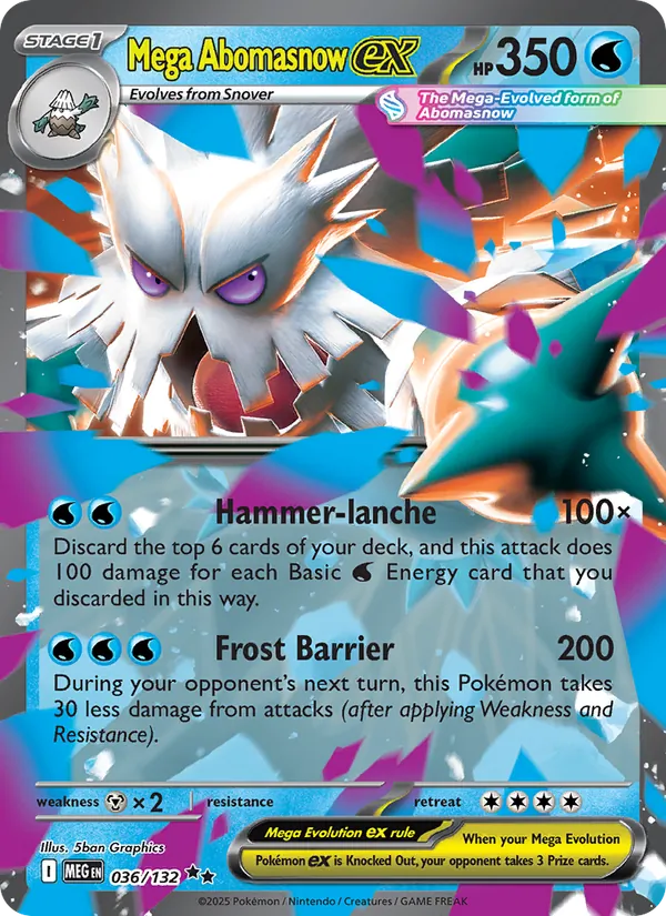 Mega Abomasnow ex #36/132