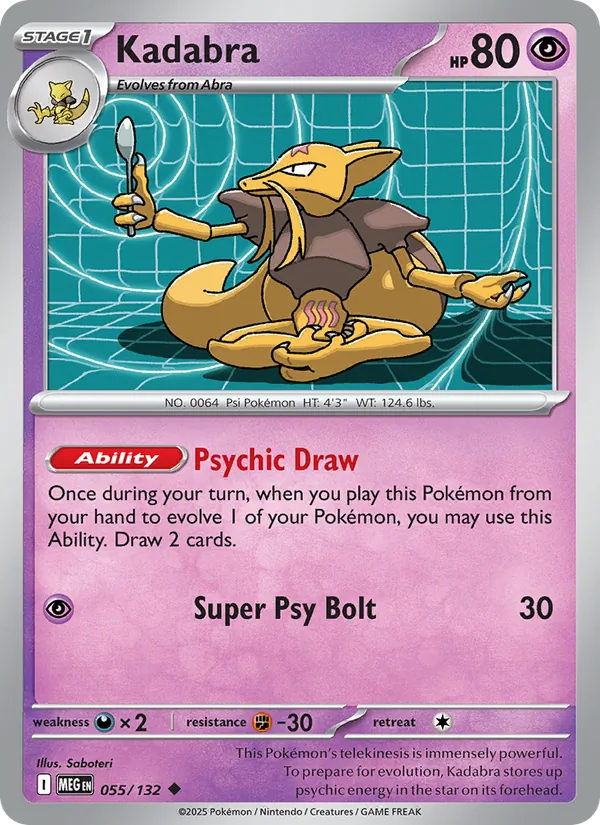 Kadabra #55/132