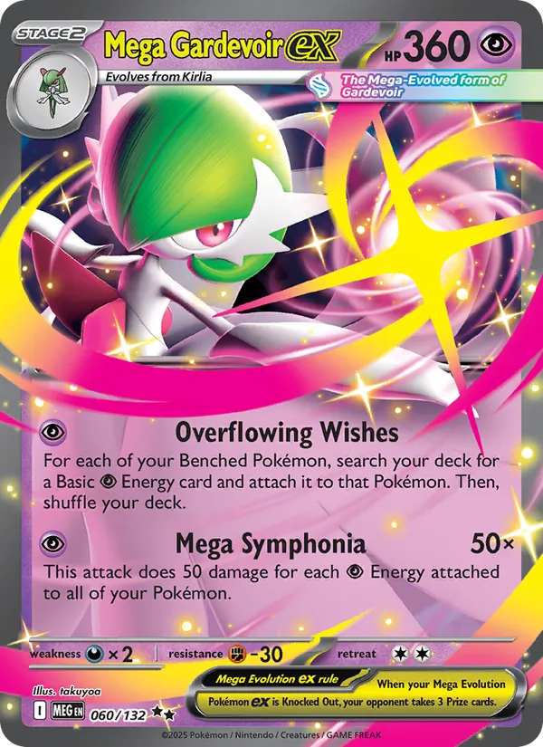 Mega Gardevoir ex #60/132