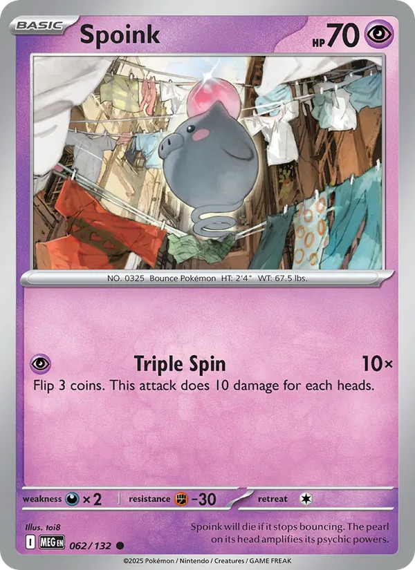 Spoink #62/132