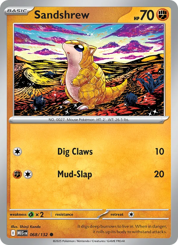 Sandshrew #68/132