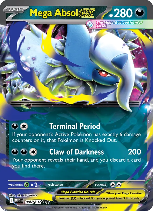 Mega Absol ex #86/132