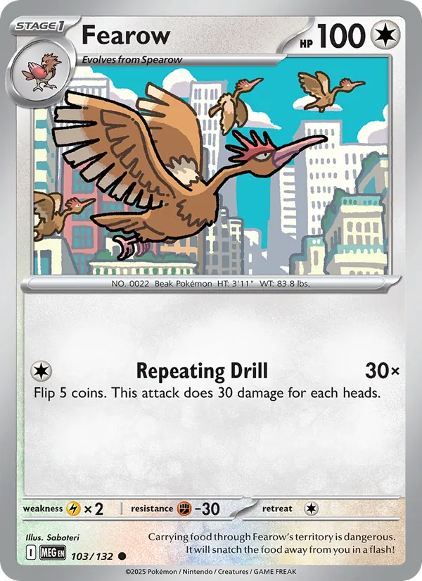 Fearow #103/132