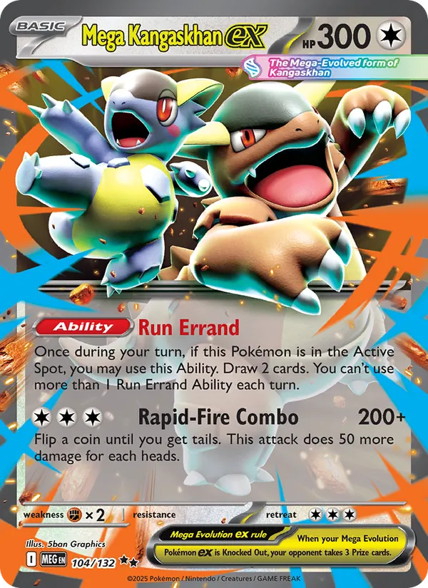 Mega Kangaskhan ex #104/132