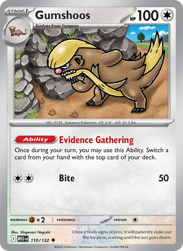 Gumshoos #110/132
