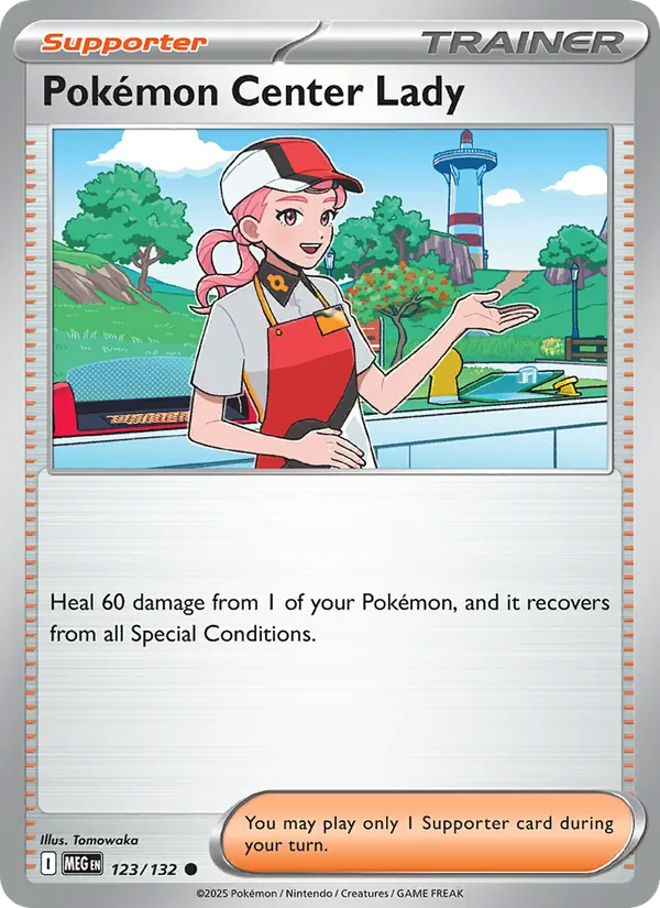 Pokémon Center Lady #123/132