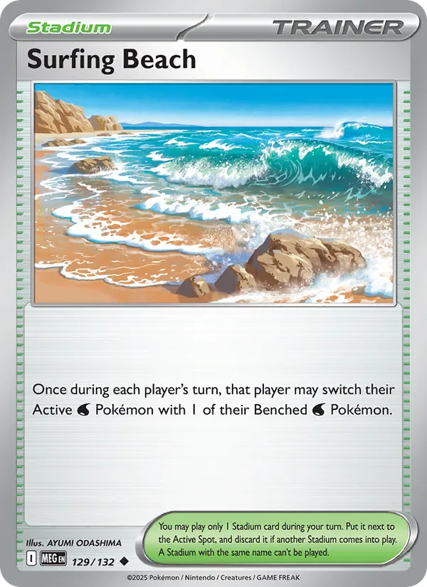 Surfing Beach #129/132