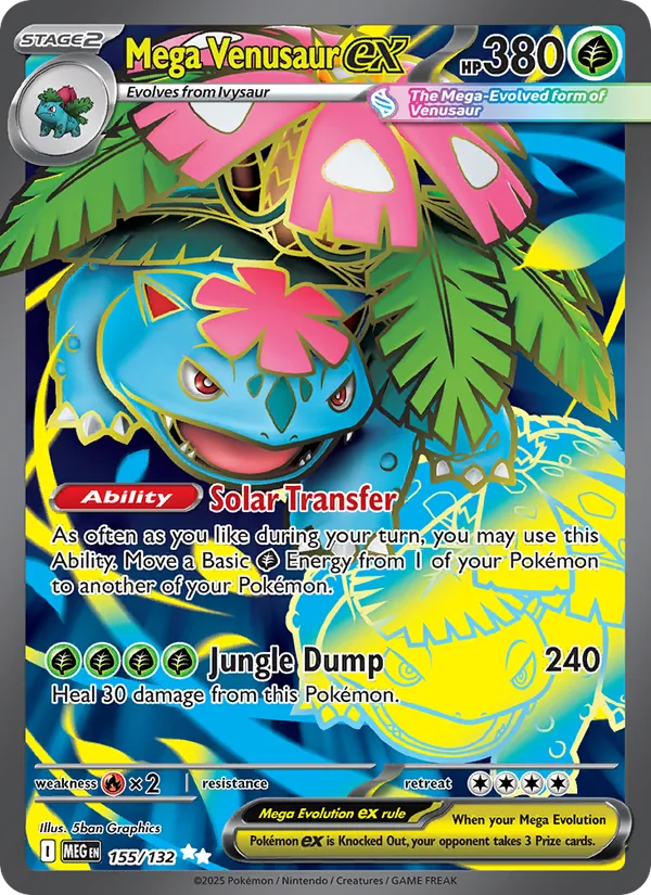 Mega Venusaur ex #155/132