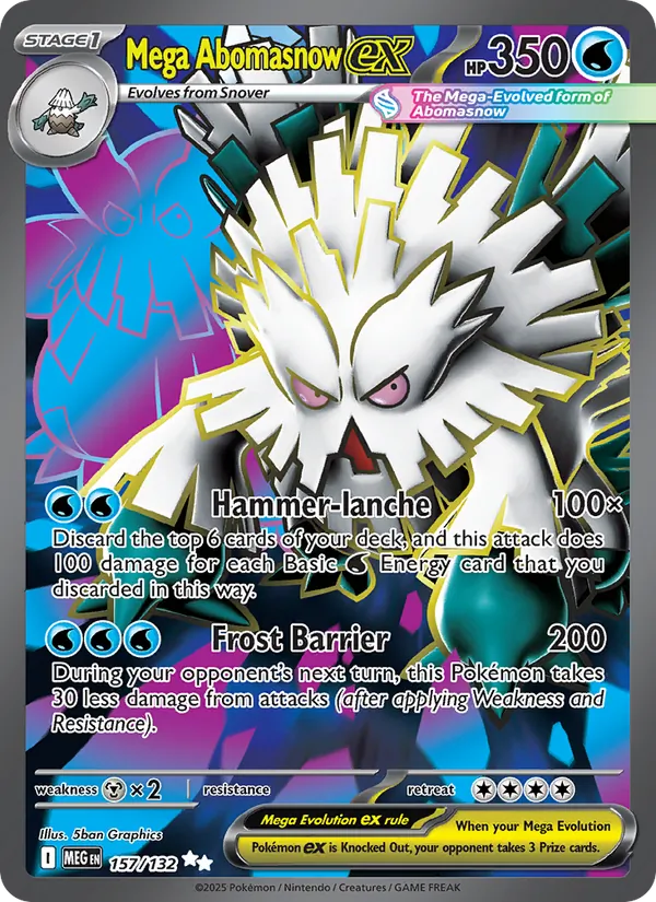 Mega Abomasnow ex #157/132