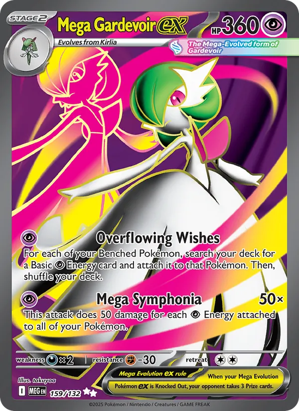 Mega Gardevoir ex #159/132
