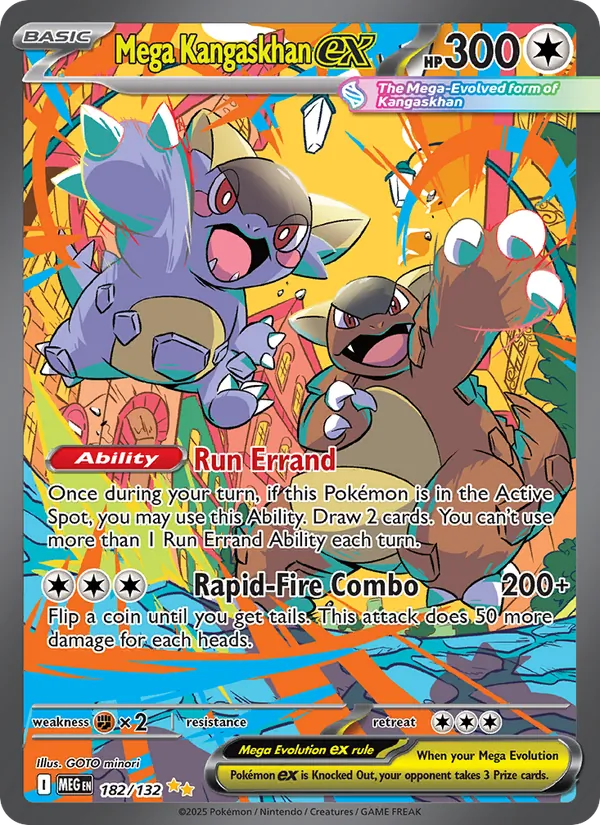 Mega Kangaskhan ex #182/132