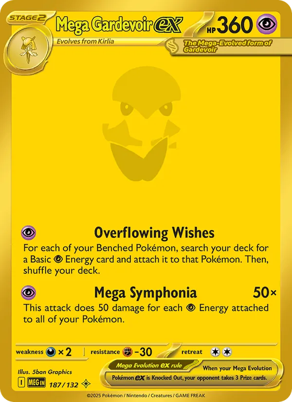 Mega Gardevoir ex #187/132