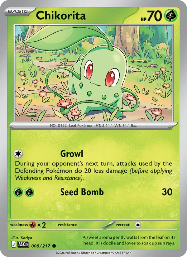 Chikorita #8/217