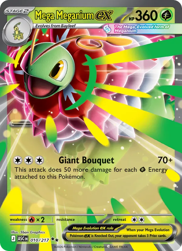 Mega Meganium ex #10/217