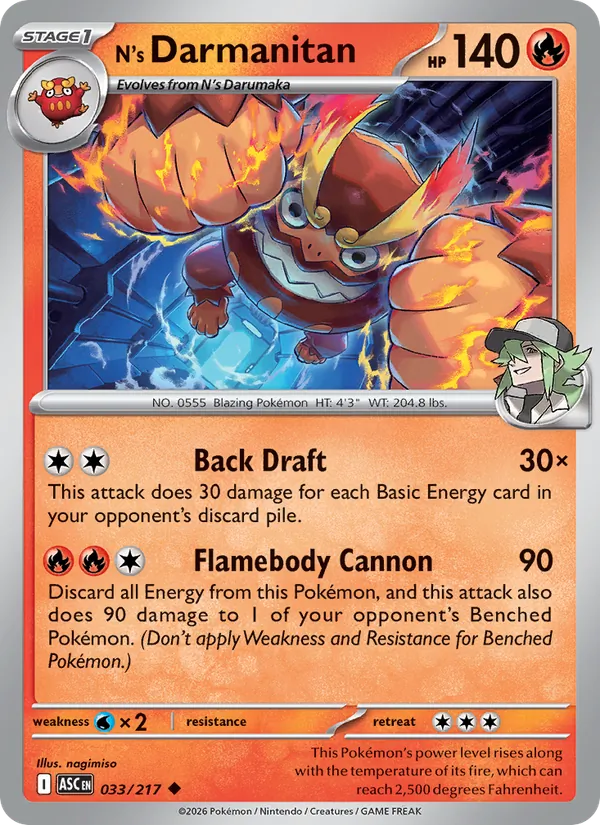 N's Darmanitan #33/217