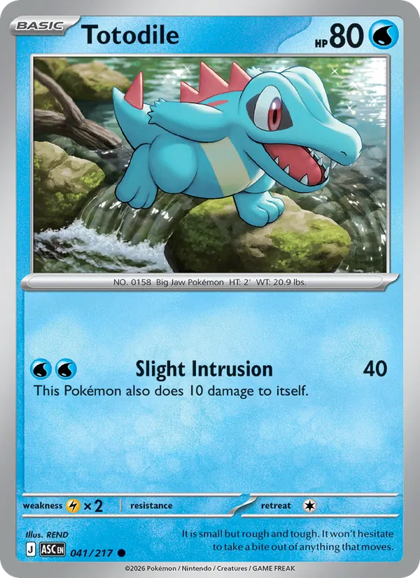 Totodile #41/217