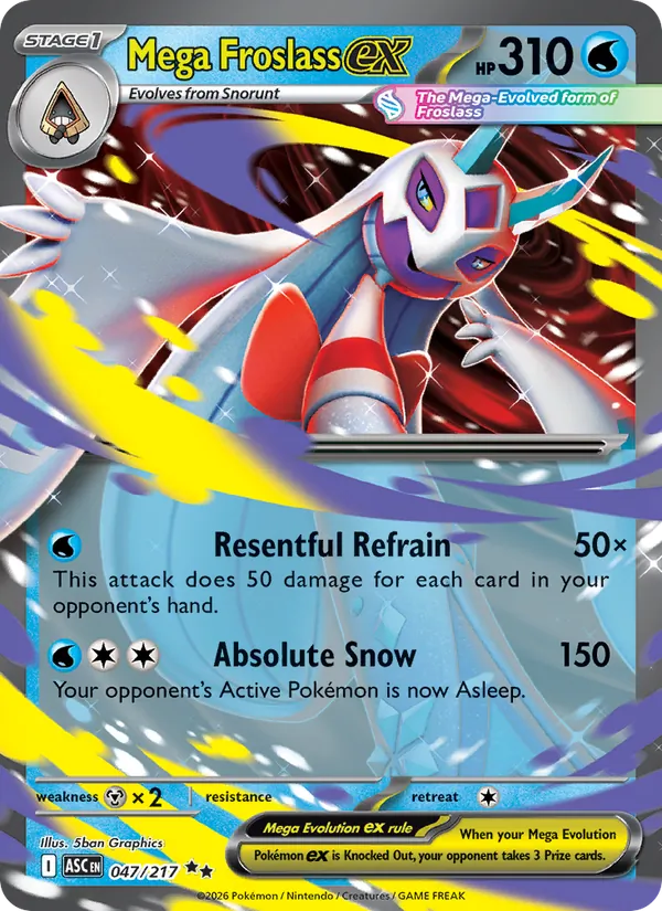 Mega Froslass ex #47/217
