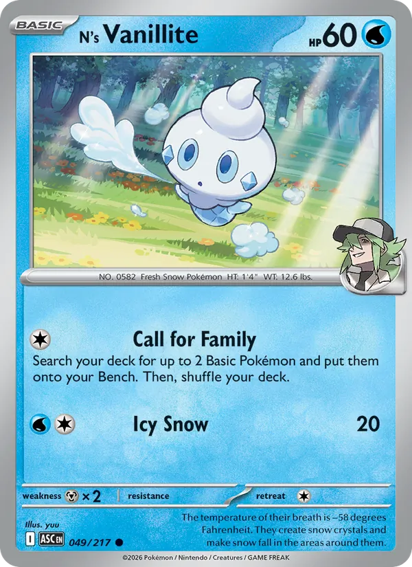 N's Vanillite #49/217